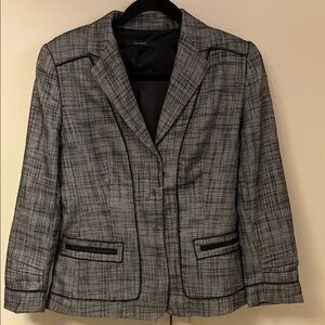 Tahari Tailored Gray Women's Jacket